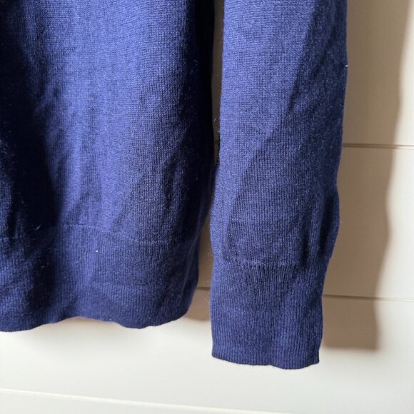 Travel Smith **85% SILK 15%CASHMERE** Light Sweater Blue Sz XL - Picture 6 of 7